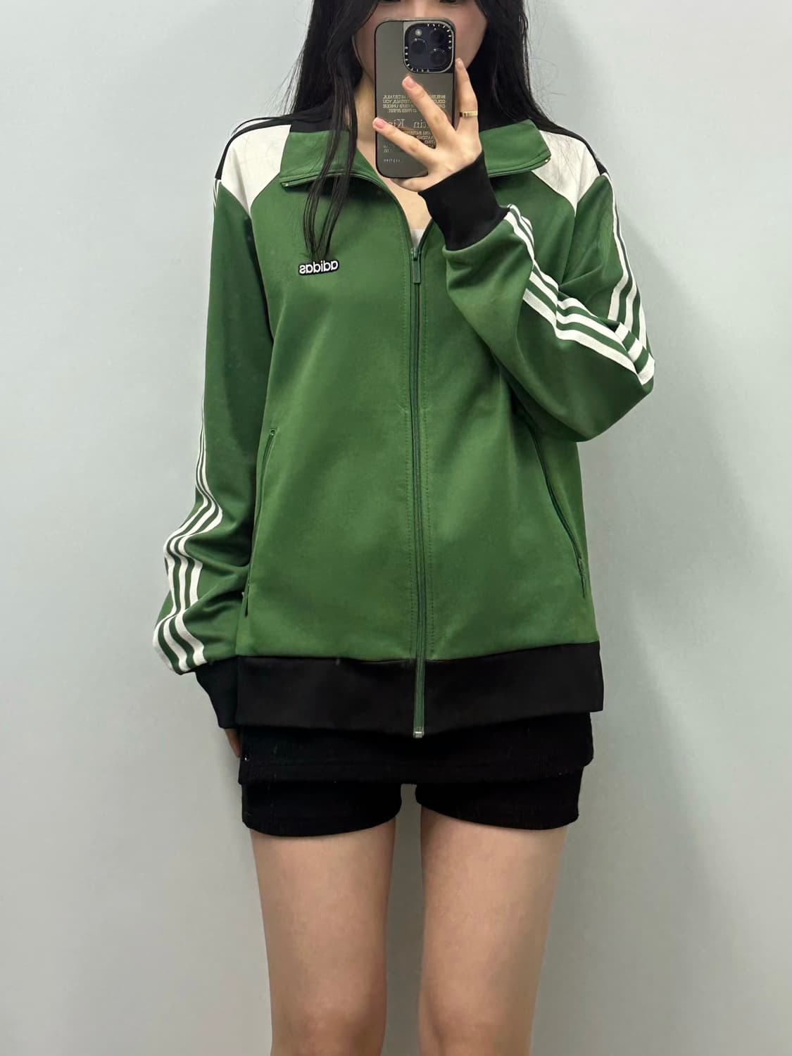 아디다스 00s 그린 트랙탑 져지 상품이미지1