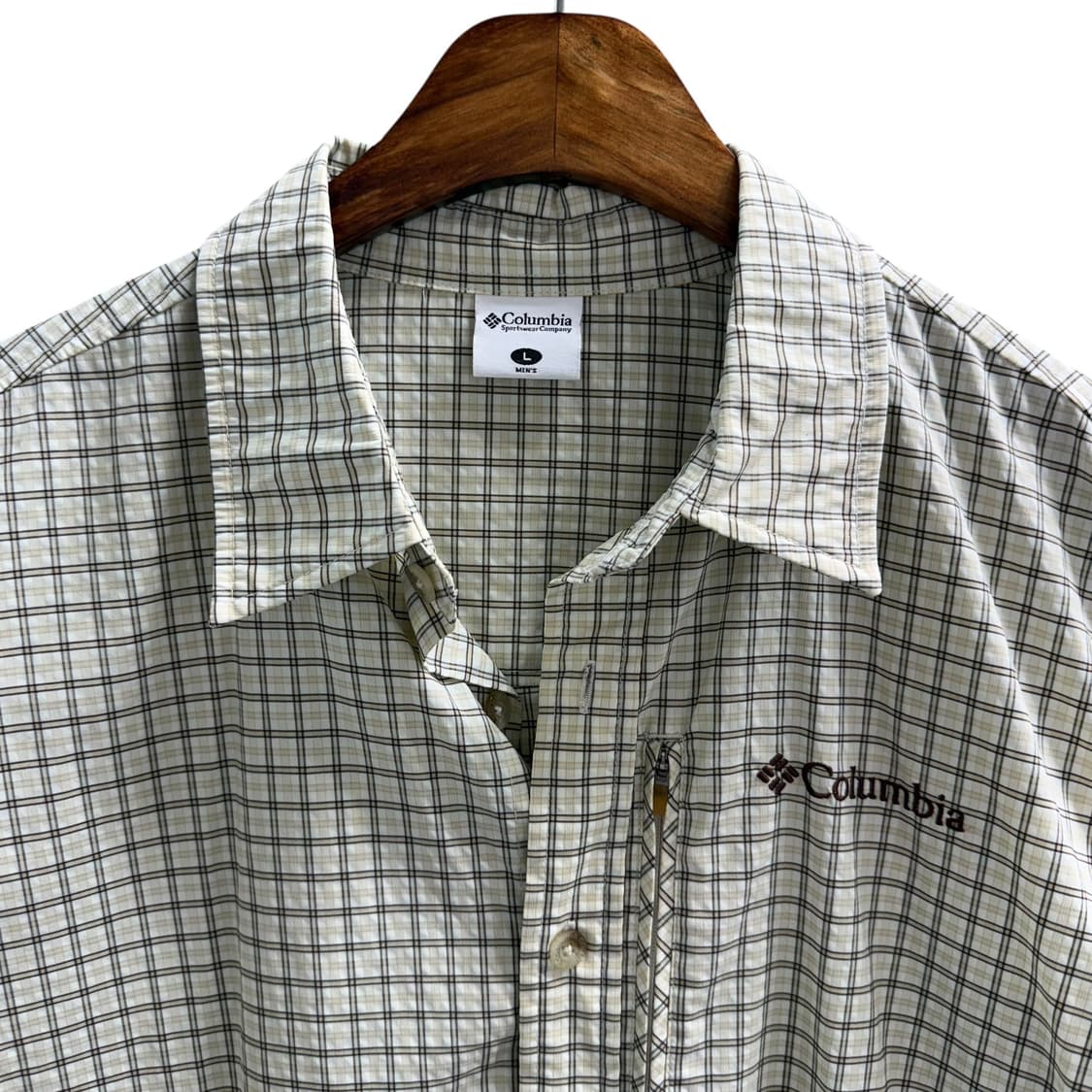 [L] 컬럼비아 체크 셔츠 상품이미지5