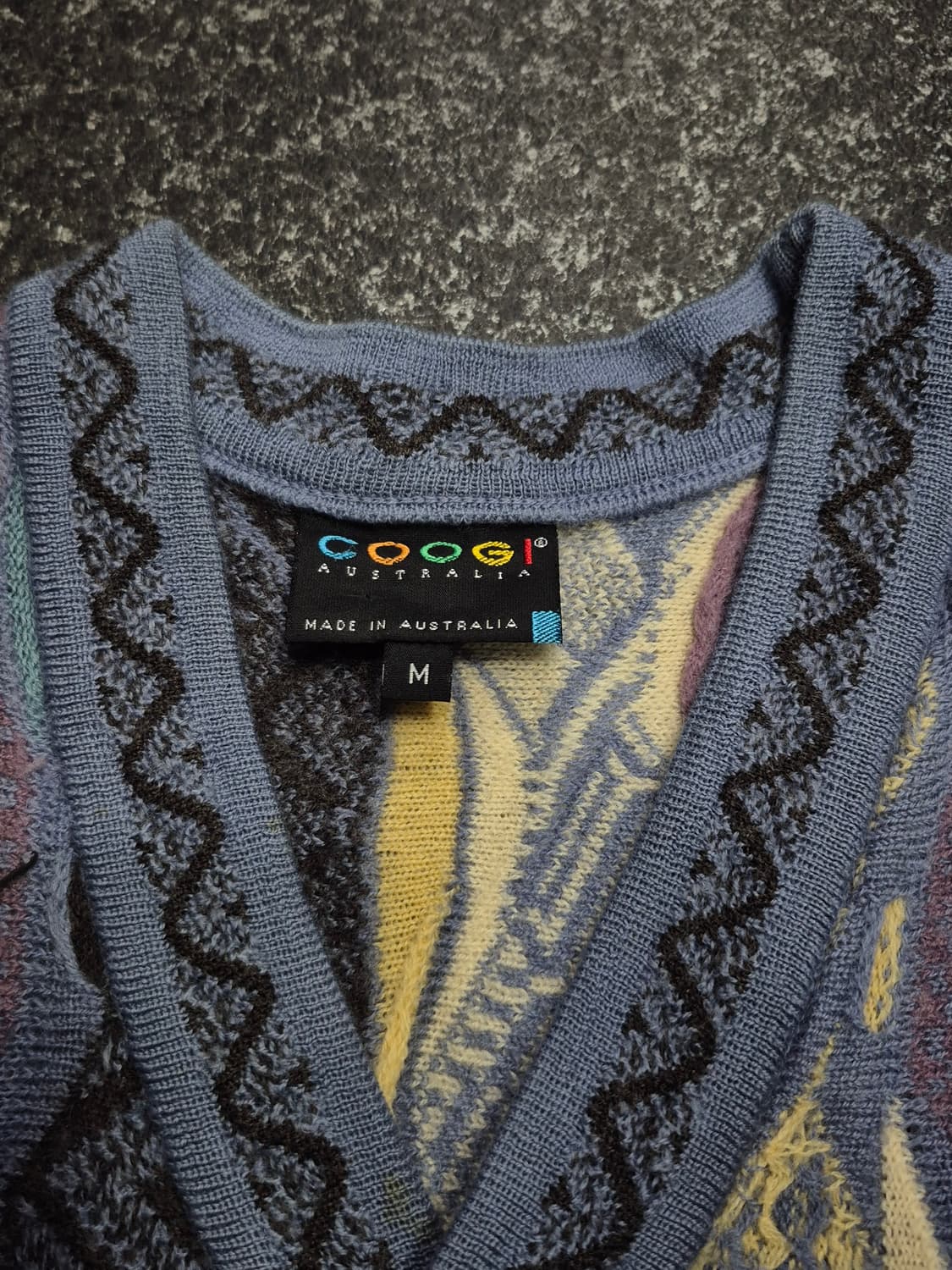 coogi 쿠지  울100% 니트 베스트 조끼 여성 95사이즈 상품이미지5