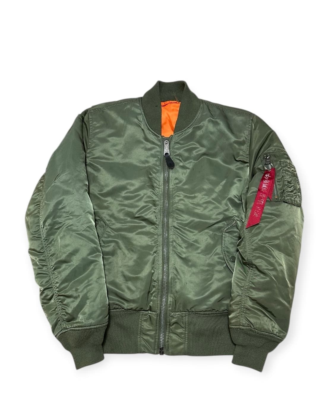 알파인더스트리 ma-1 봄버 자켓 카키 상품이미지1