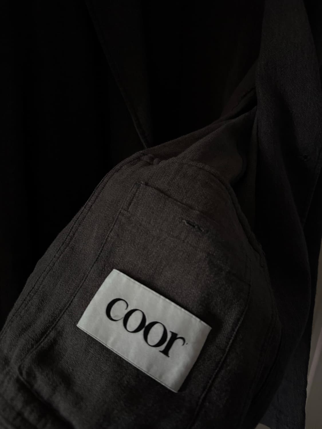 Coor 가먼트 워시드 블레이저 L 상품이미지4