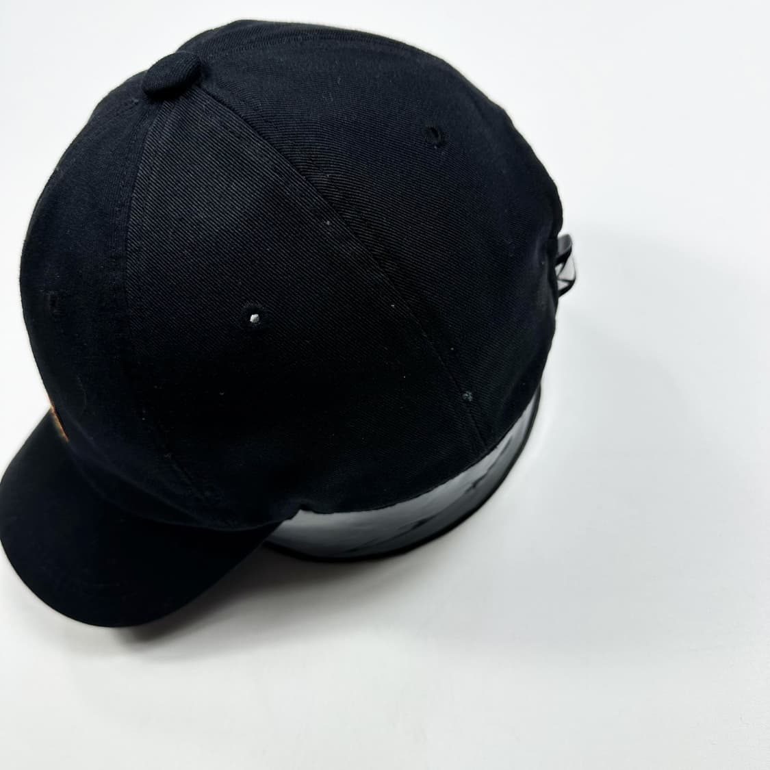 코닥 박스로고 블랙 볼캡 모자 상품이미지4