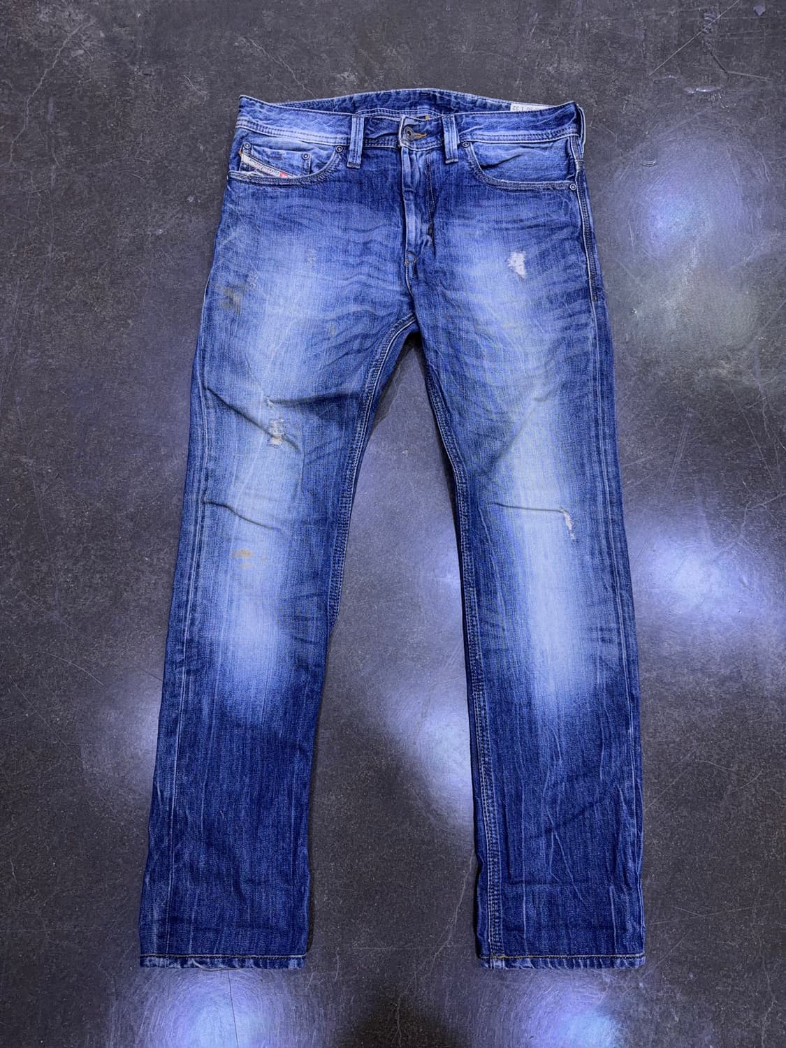 디젤 빈티지 워싱 슬림 스키니핏 청바지 데님팬츠 30 상품이미지1