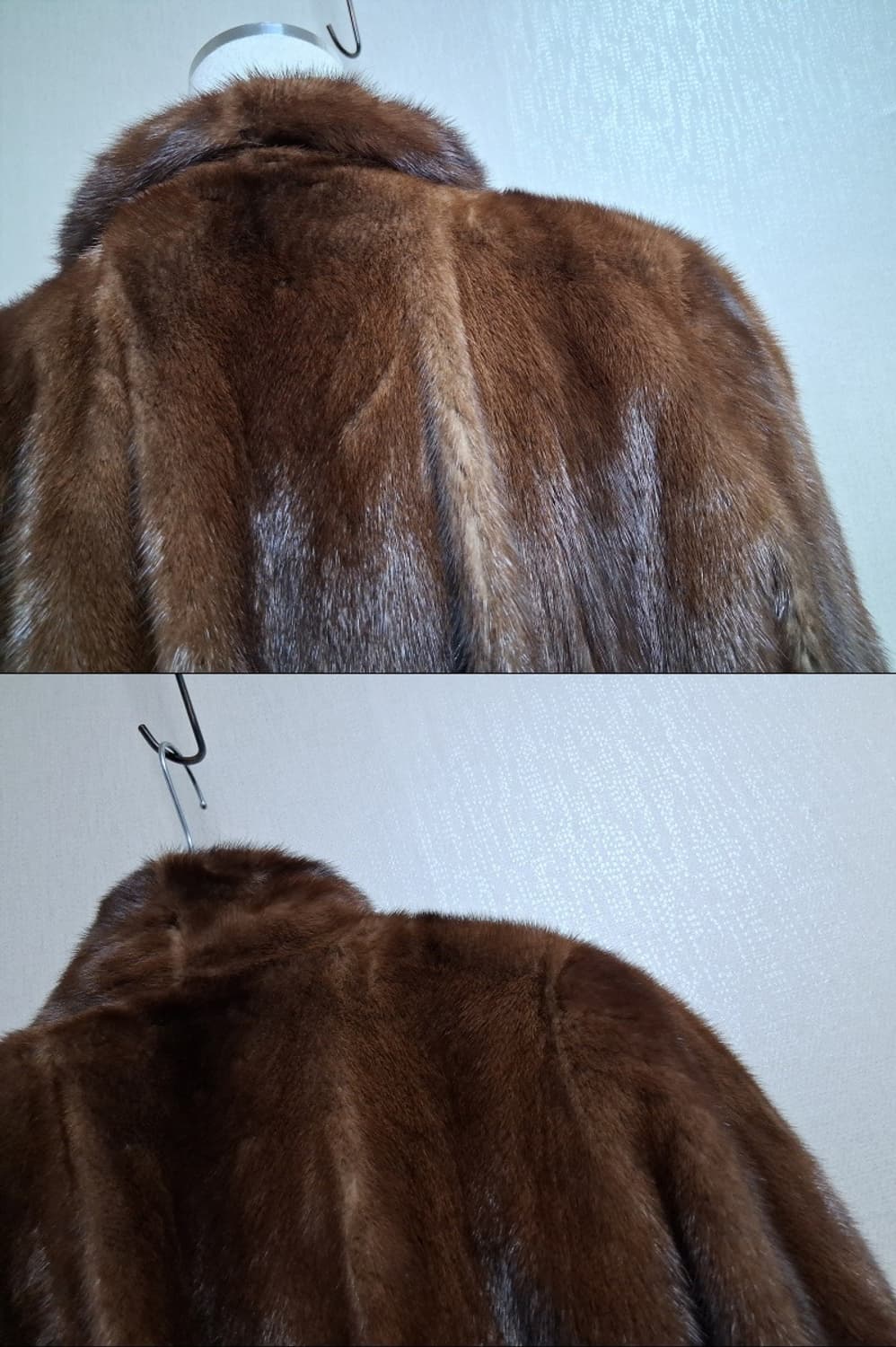 휘메일 밍크코트 브라운 서남모피 암밍크 최상의컨디션77
 상품이미지7