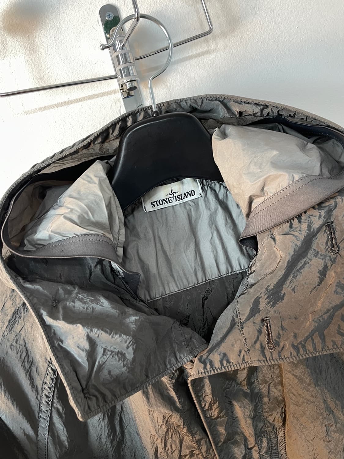 스톤 아일랜드 나일론 메탈 후드 자켓  상품이미지5