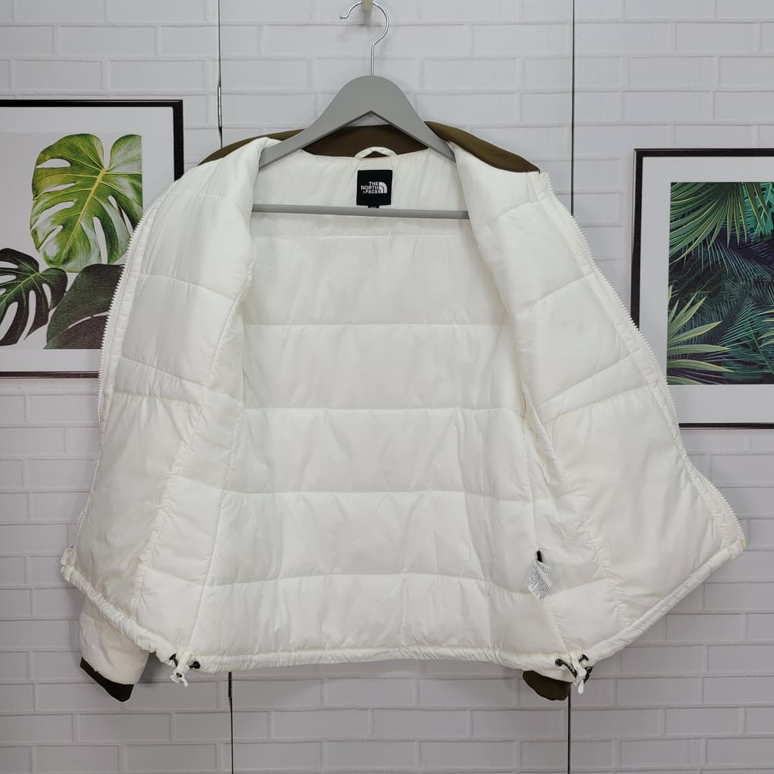 노스페이스 경량 패딩 집업 자켓 85사이즈 상품이미지6