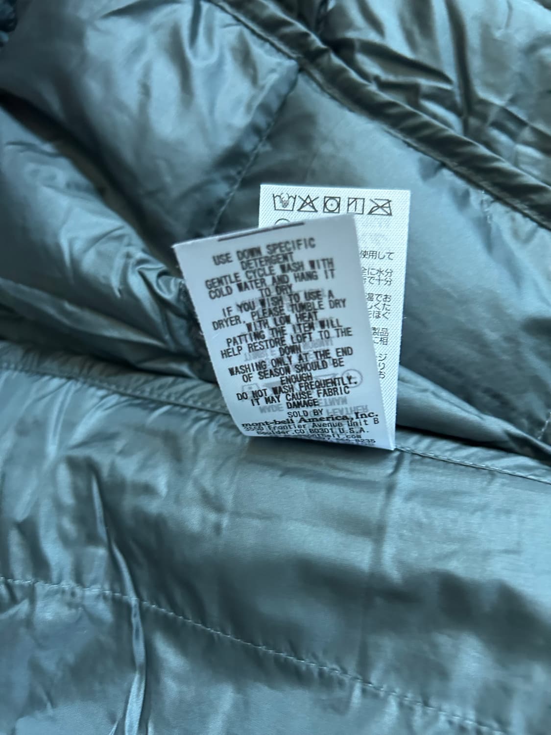 몽벨 알파인 다운 S 상품이미지7