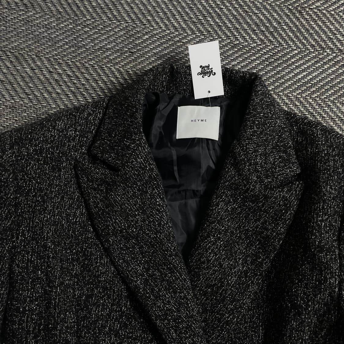 빈티지 우먼스 울 더플 하프 코트o 4188 상품이미지4