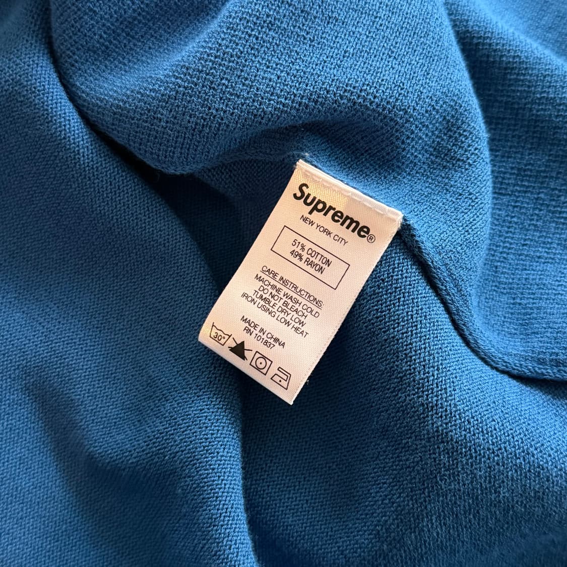 슈프림 스타 집업 폴로 스웨터 - 20ss 상품이미지9