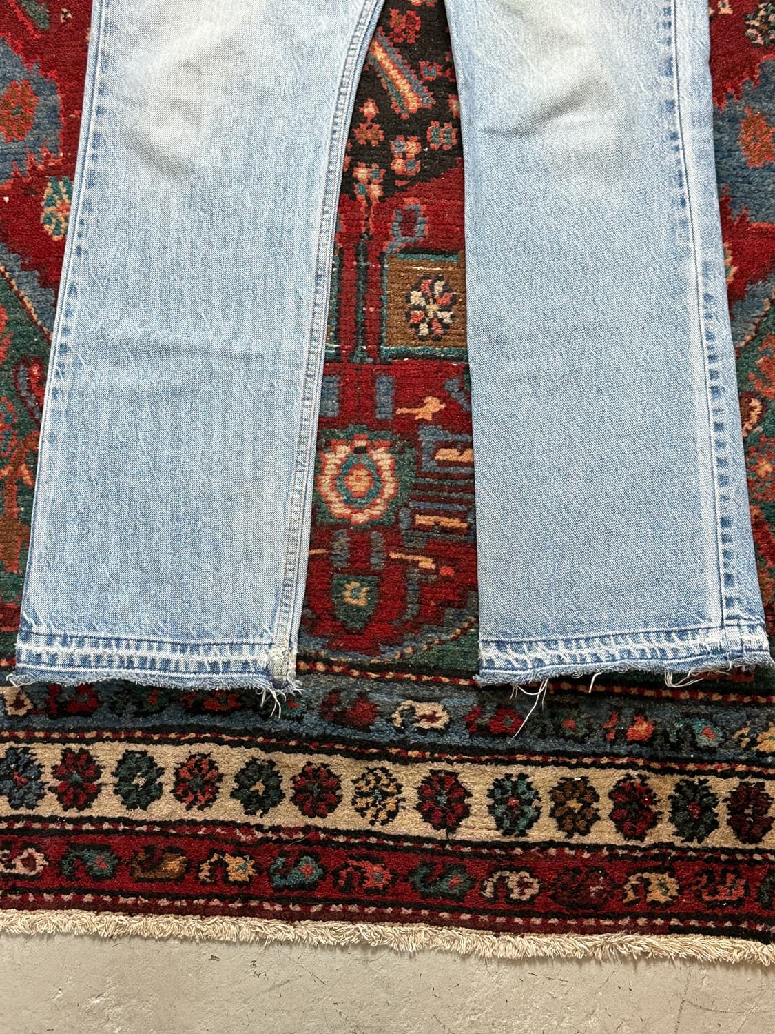 90's USA Made 리바이스 517 부츠컷 플레어진 상품이미지7