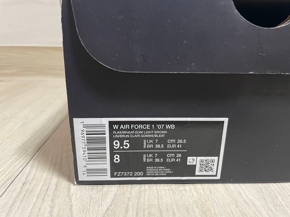 (W) Nike Air Force 1 '07 WB Flax Wheat 상품이미지6