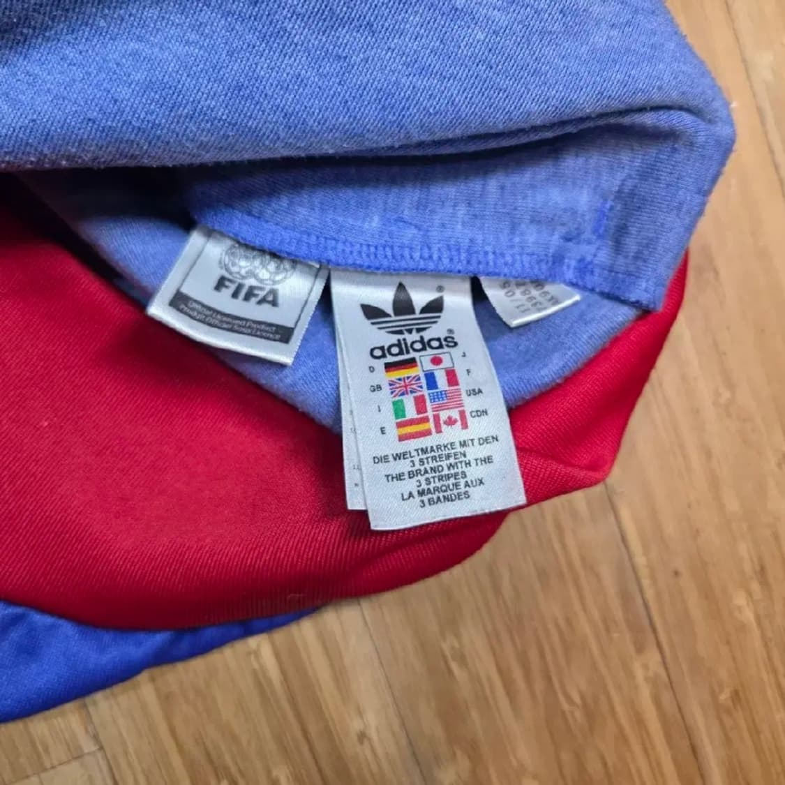 아디다스 00s F.F.F 유로파 프랑스 국가대표 트랙탑 져지 (M) 상품이미지7