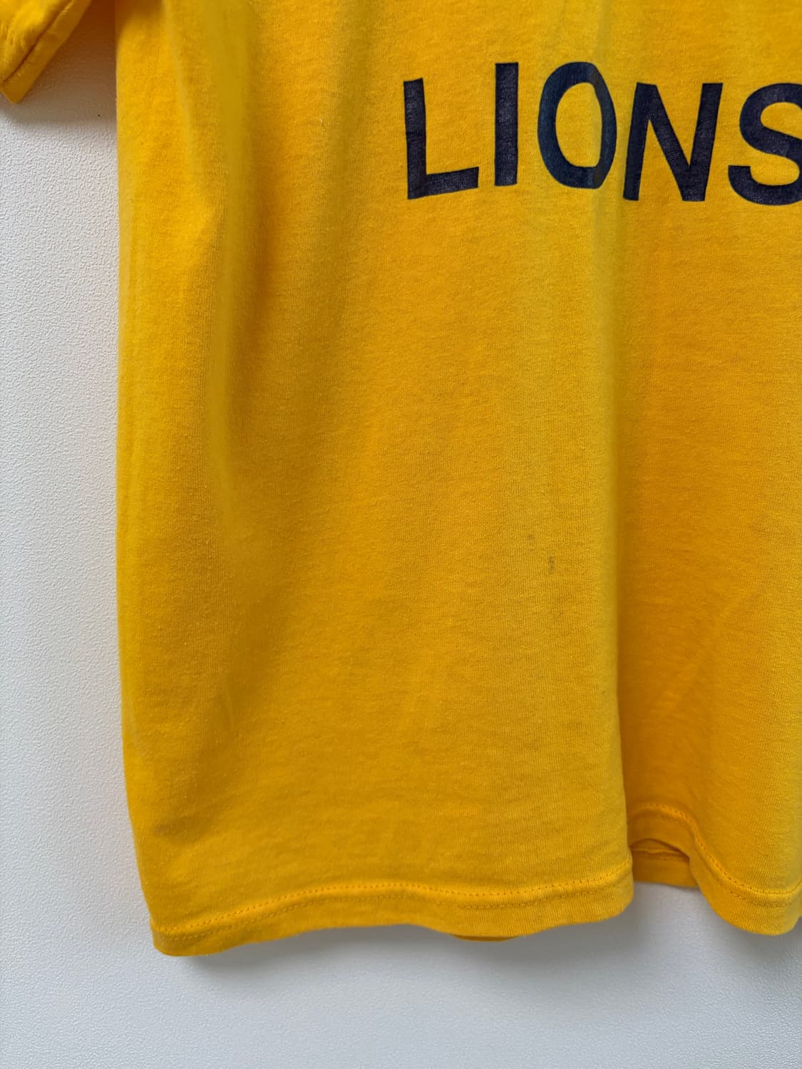 ST. ROSE LIONS 반팔 티셔츠 옐로우 상품이미지3