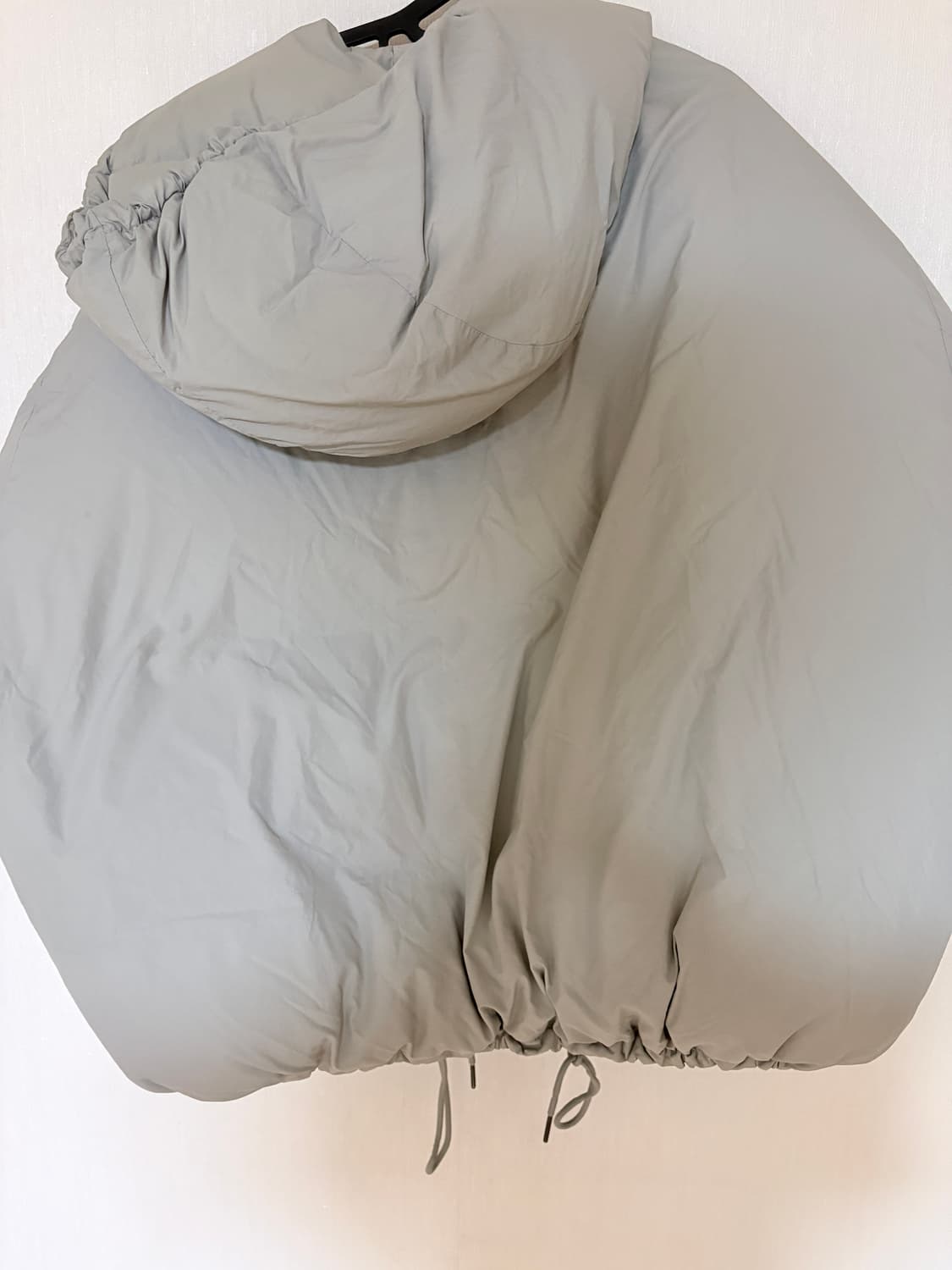 프리즘웍스 후디드 덕다운 파카 그레이 상품이미지4