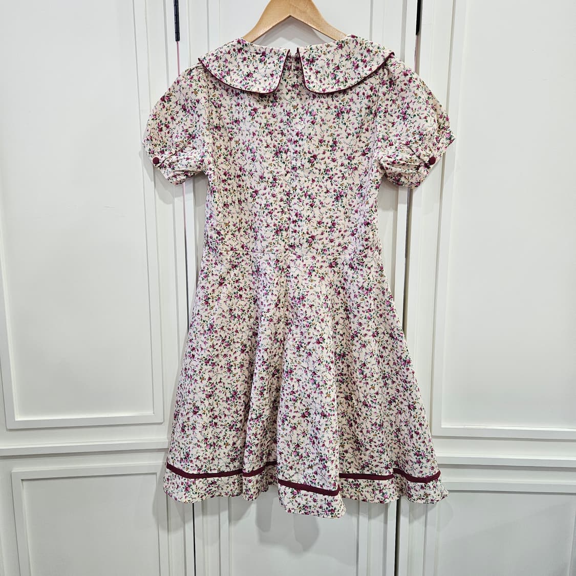 플라워 카라 원피스 상품이미지4