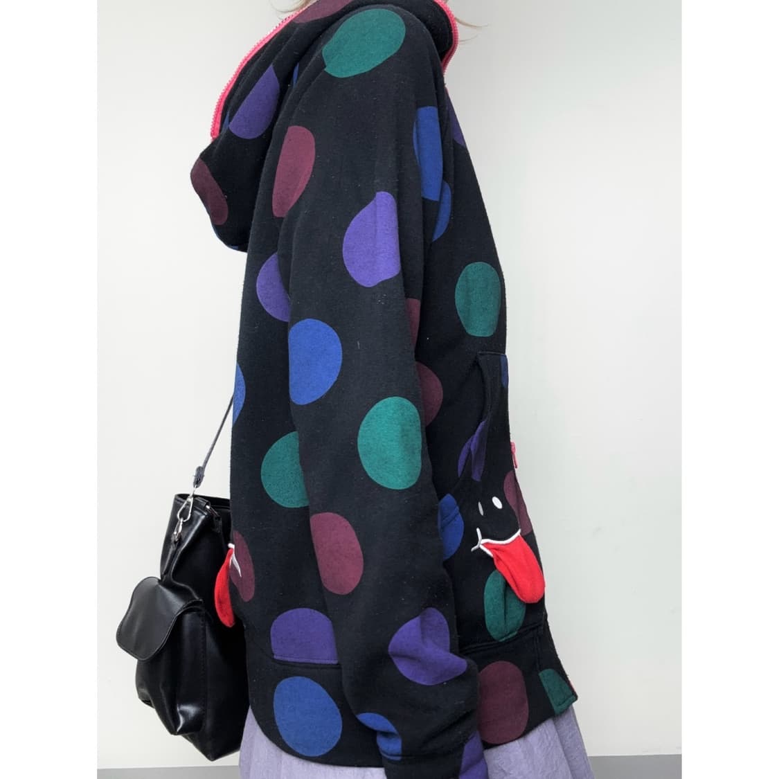 빈티지 키치 투웨이 후드집업 상품이미지3