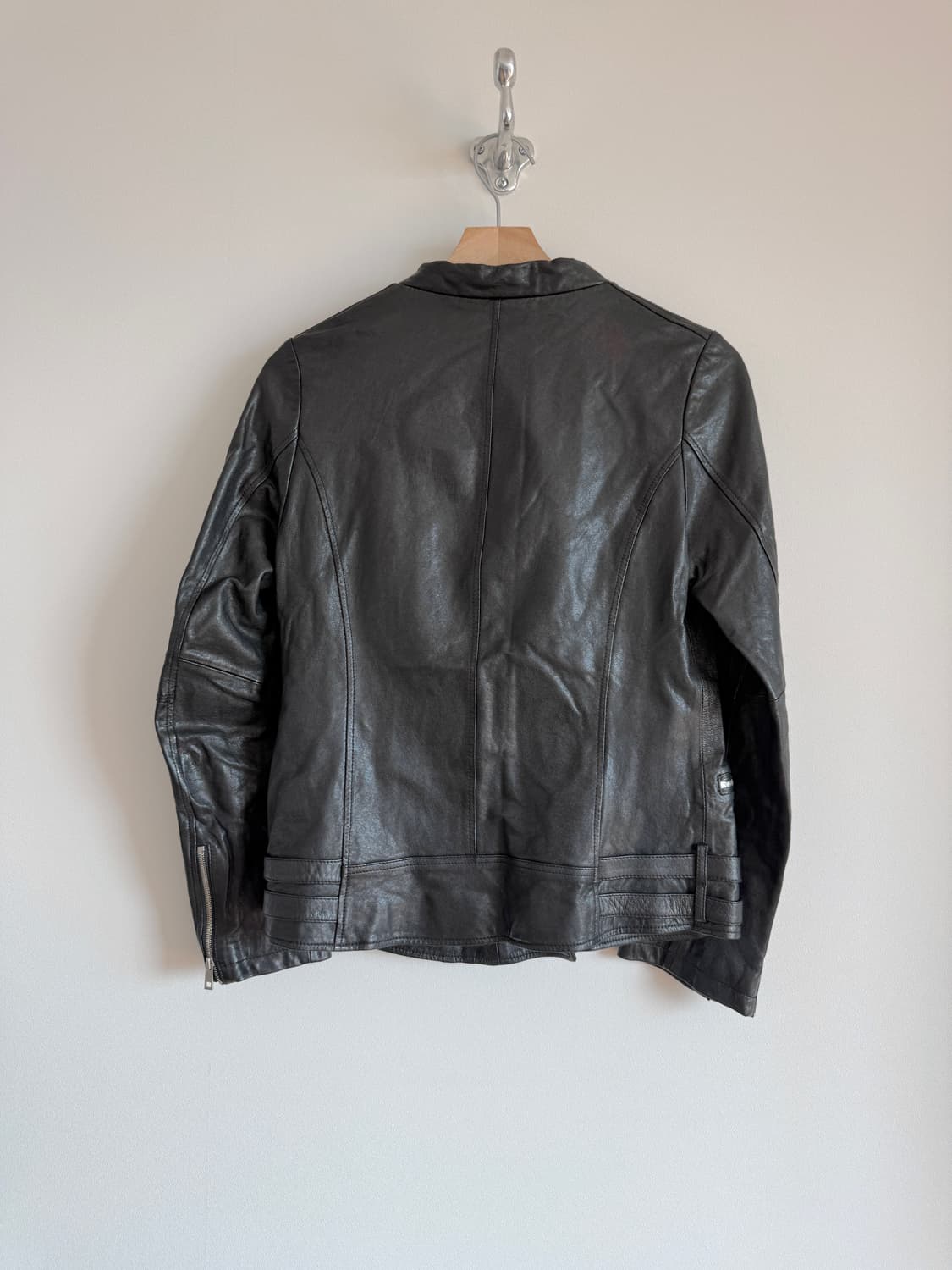 Pre owned 이태리 레더 자켓 상품이미지5