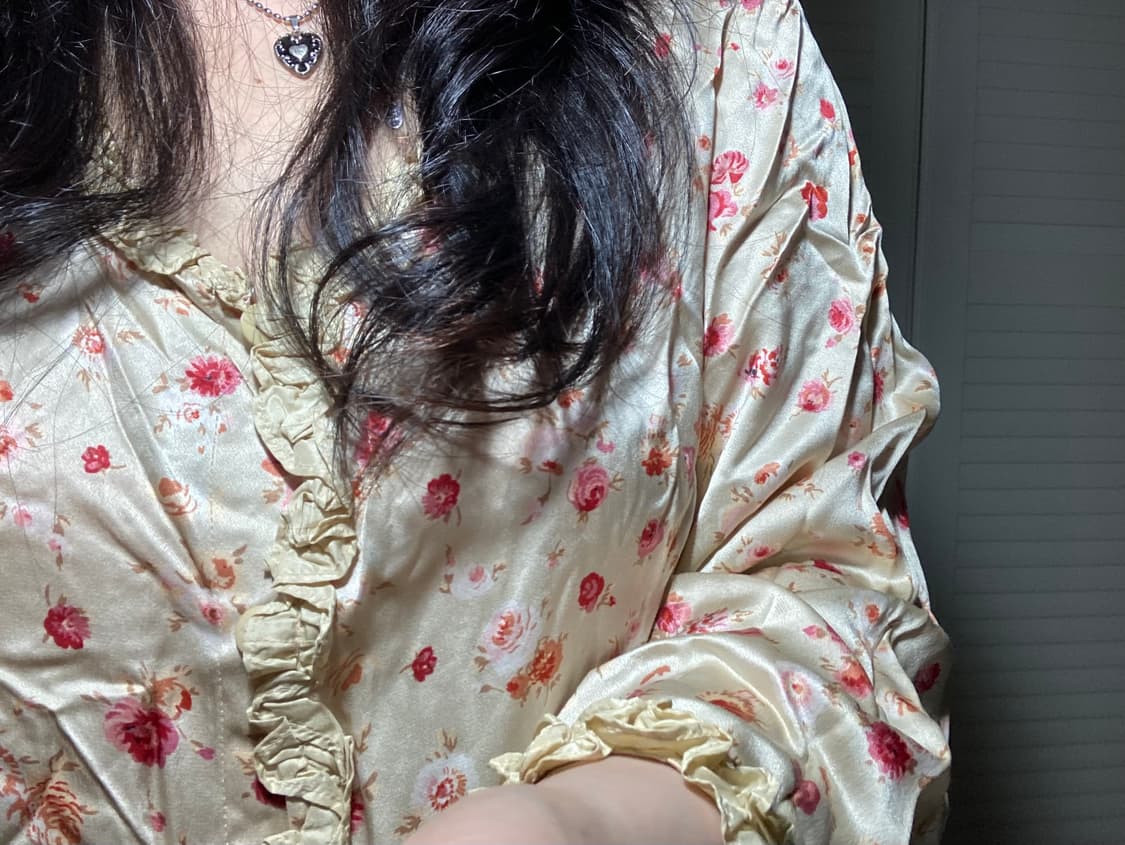 vintage flower long dress 상품이미지10