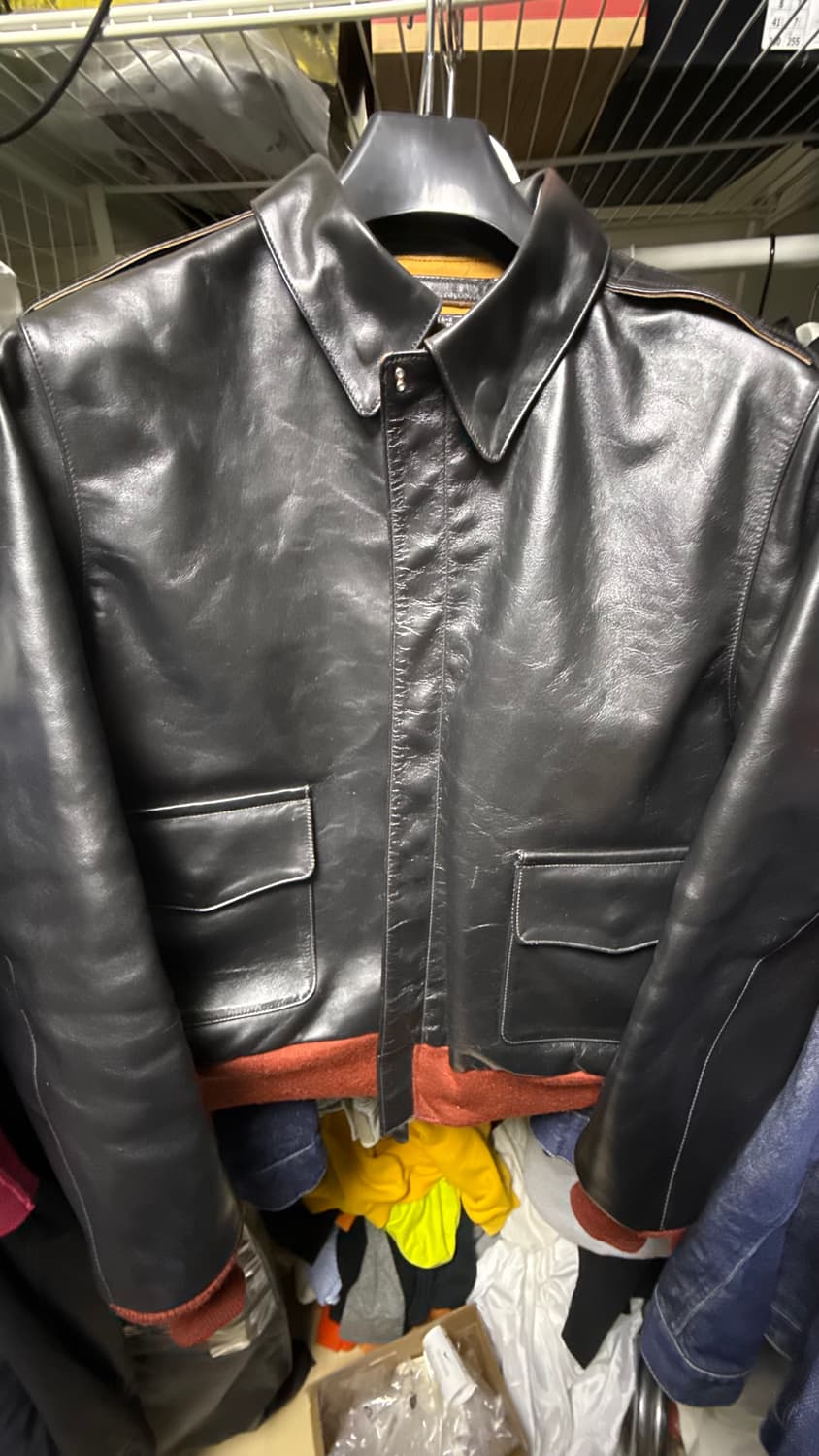 아카펠라클로딩 A-2 일본 신키사 말가죽 자켓 상품이미지1