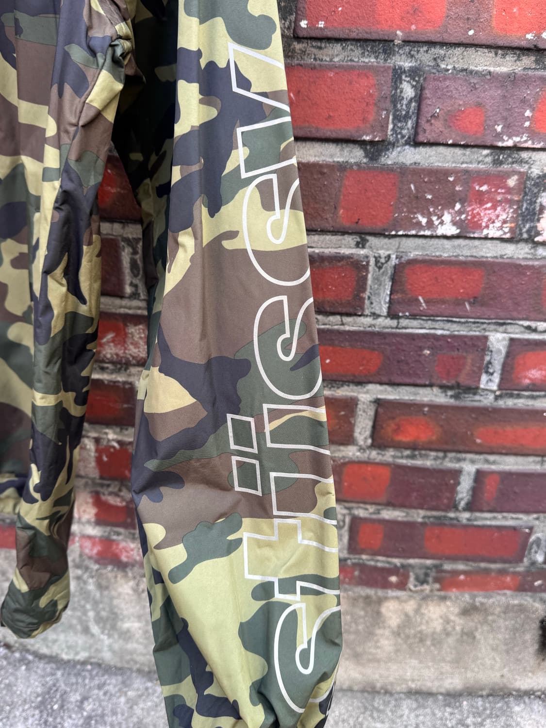 스투시 카모플라쥬 윈드브레이커 자켓  상품이미지5