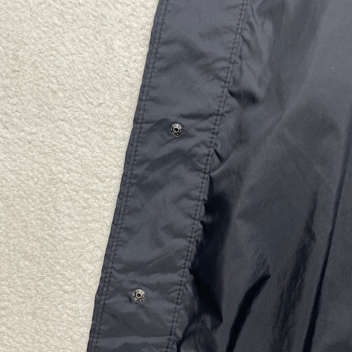 NIKE 나일론 사이드 버튼 트레이닝 팬츠 블랙 XL 상품이미지5