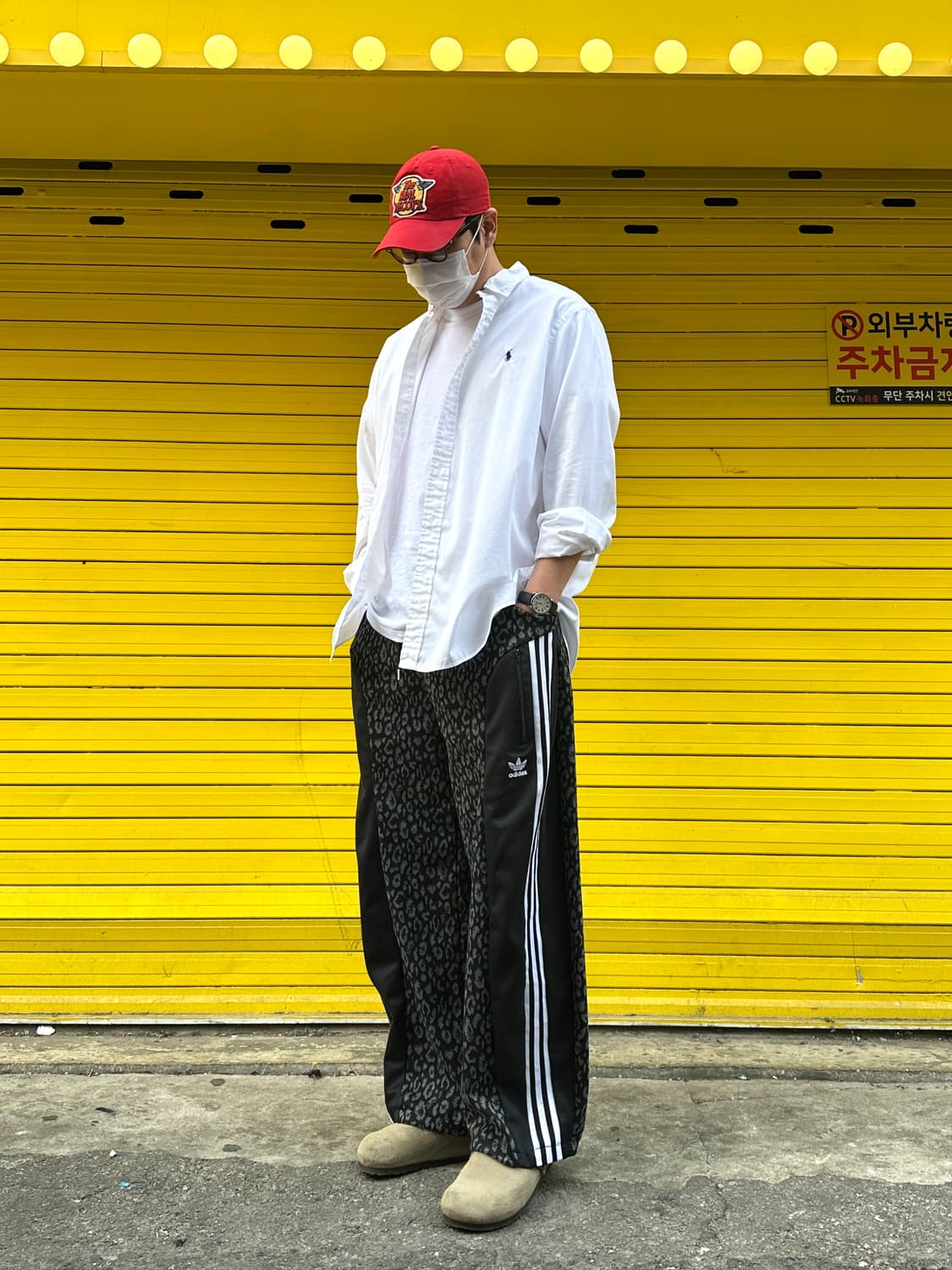 폴로 랄프로렌 옥스포드 셔츠 화이트 XL 상품이미지4