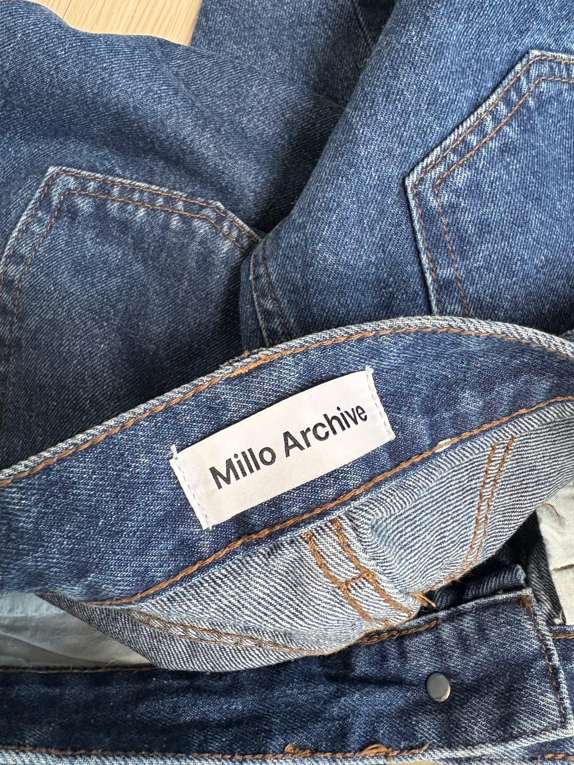 Millo Archive 데님팬츠 상품이미지3