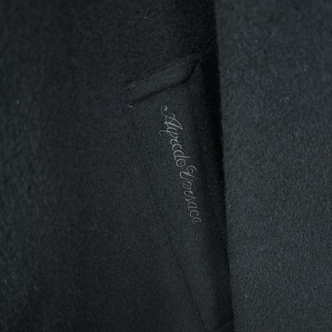 [알프레도 베르사체] 울 모직 싱글 카라 코트 P01561 상품이미지6