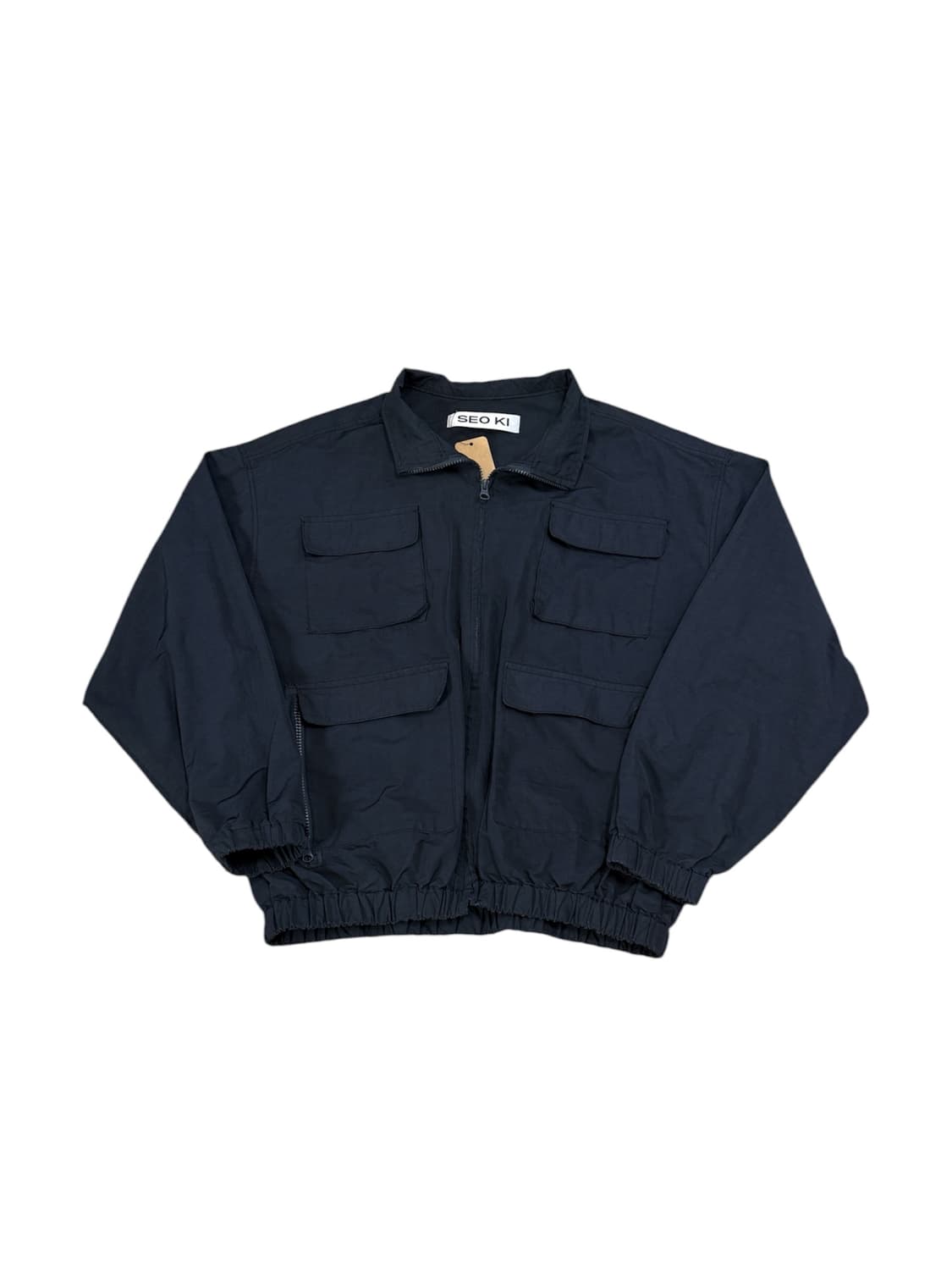 서기(seo KI)카고 포켓 지퍼 자켓  상품이미지1