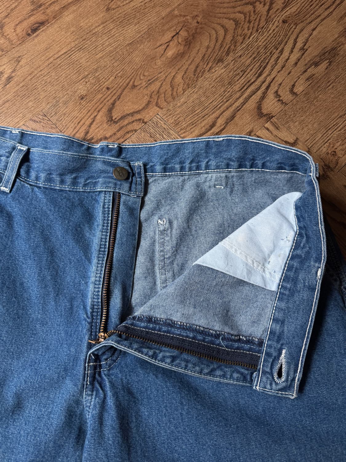 [36]칼하트 USA 싱글니 카펜터 워크 데님 팬츠 상품이미지3