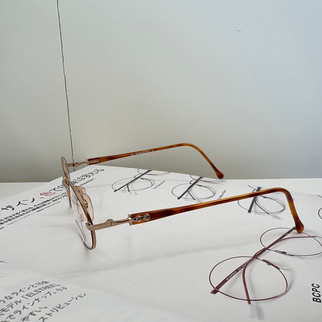 Arena 오벌 빈티지 안경 상품이미지3