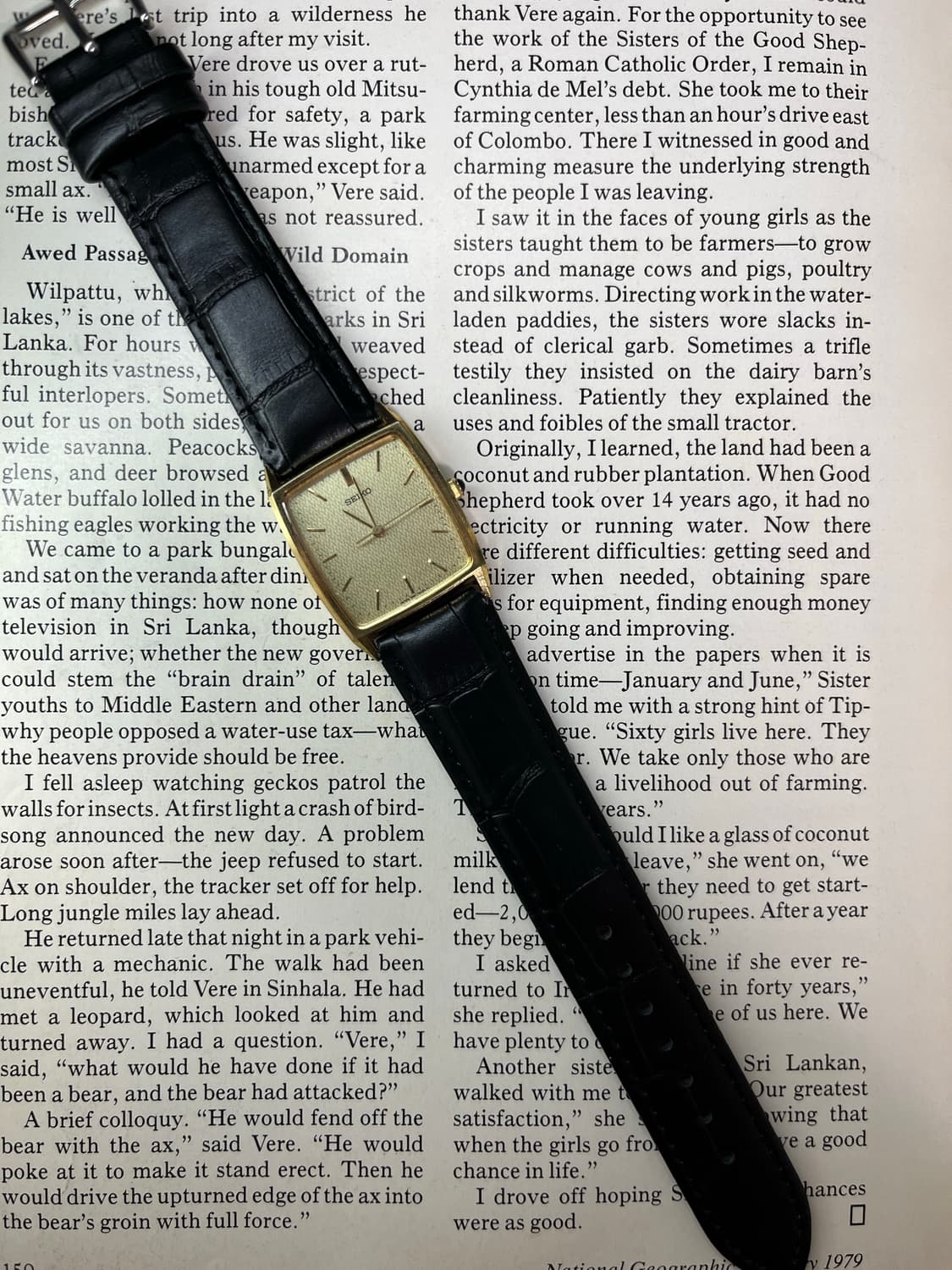 빈티지 세이코 탱크 7N01-5A40 (1991)  상품이미지4