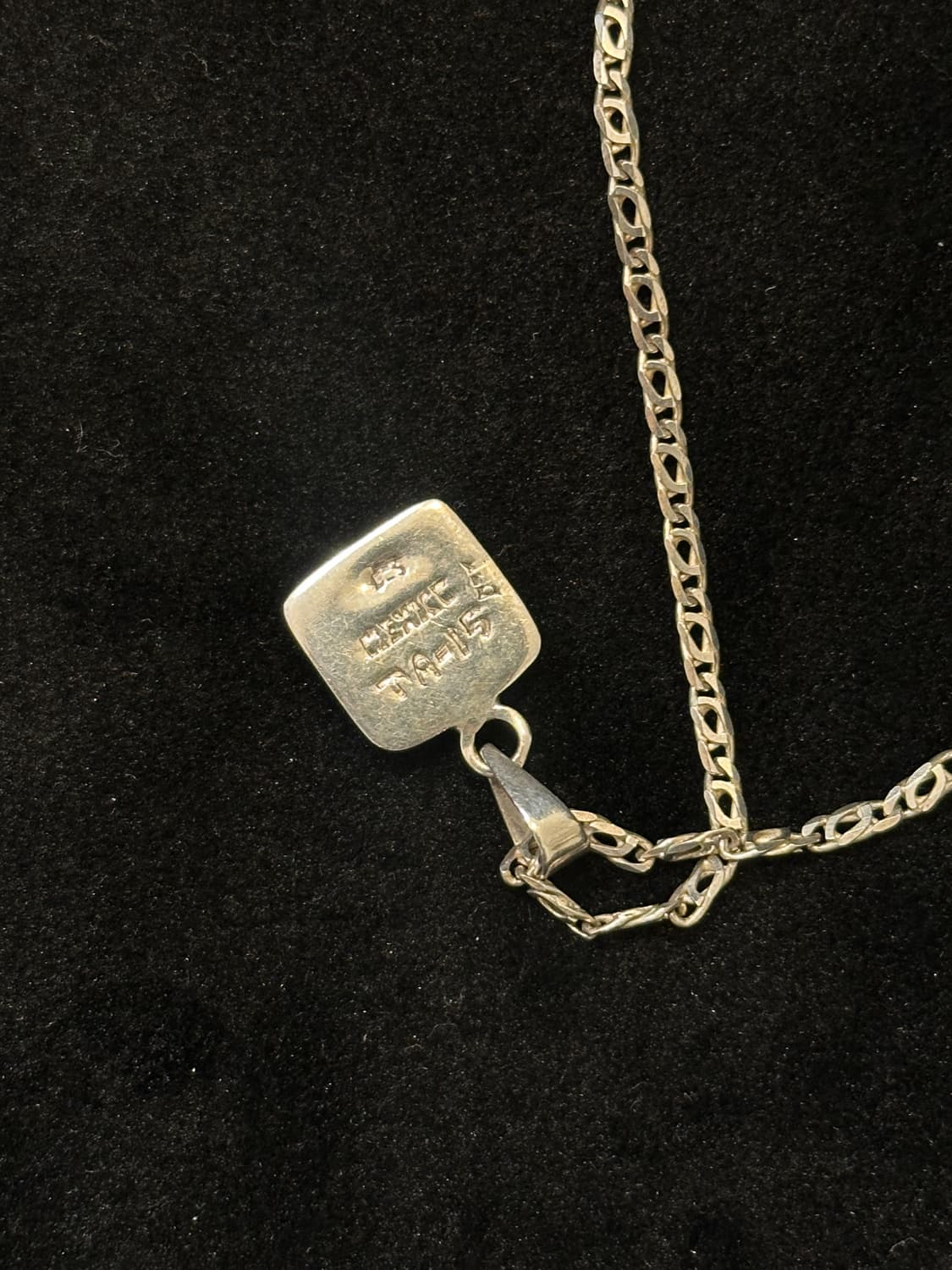 Mexico Blue Opal 925silver necklace 상품이미지3