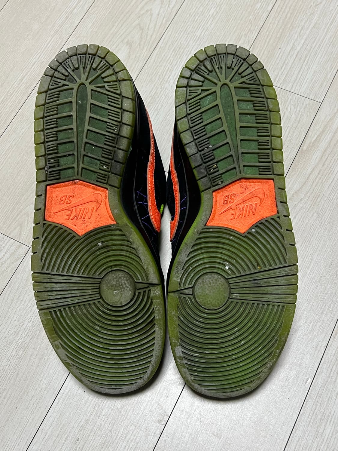 나이키 SB 덩크 로우 프로 할로윈 블랙 오렌지 260사이즈 상품이미지8