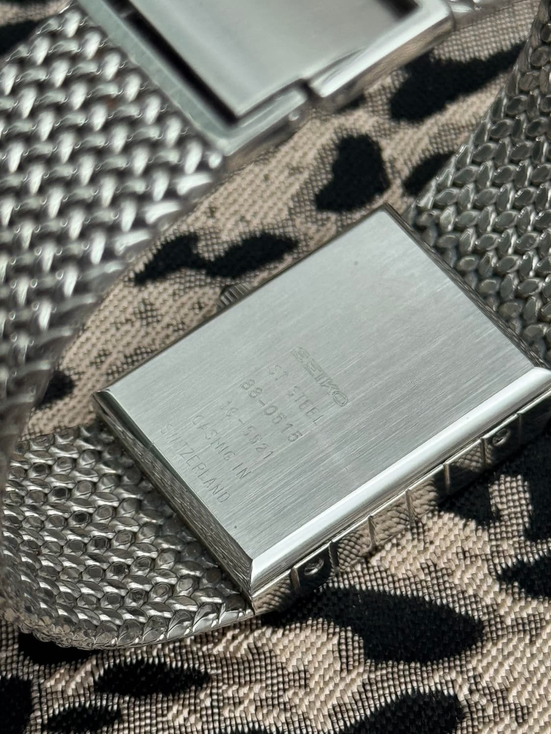 70s 빈티지 세이코 제랄드젠타 아시에(Acier) 초희귀 상품이미지6