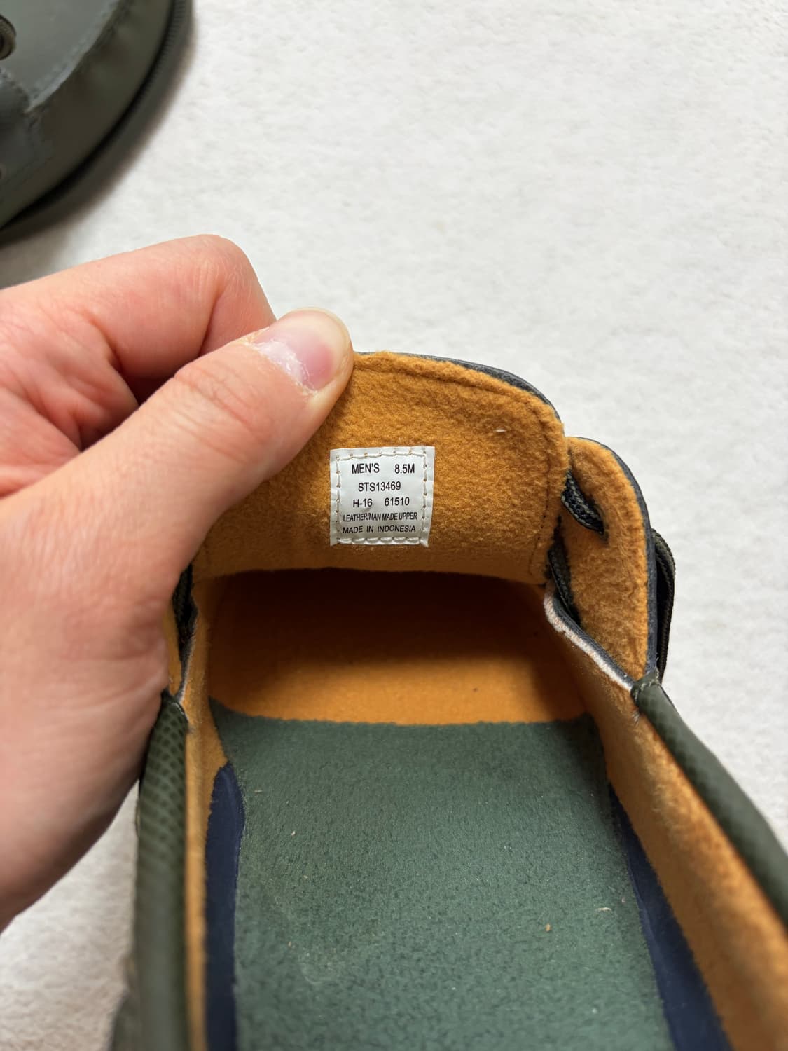 [265] 스페리 2eye 탑사이더 보트 슈즈 (스톰 올리브) 상품이미지4