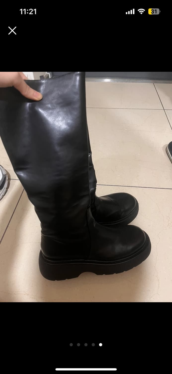 블랙업 부츠 250mm 상품이미지4