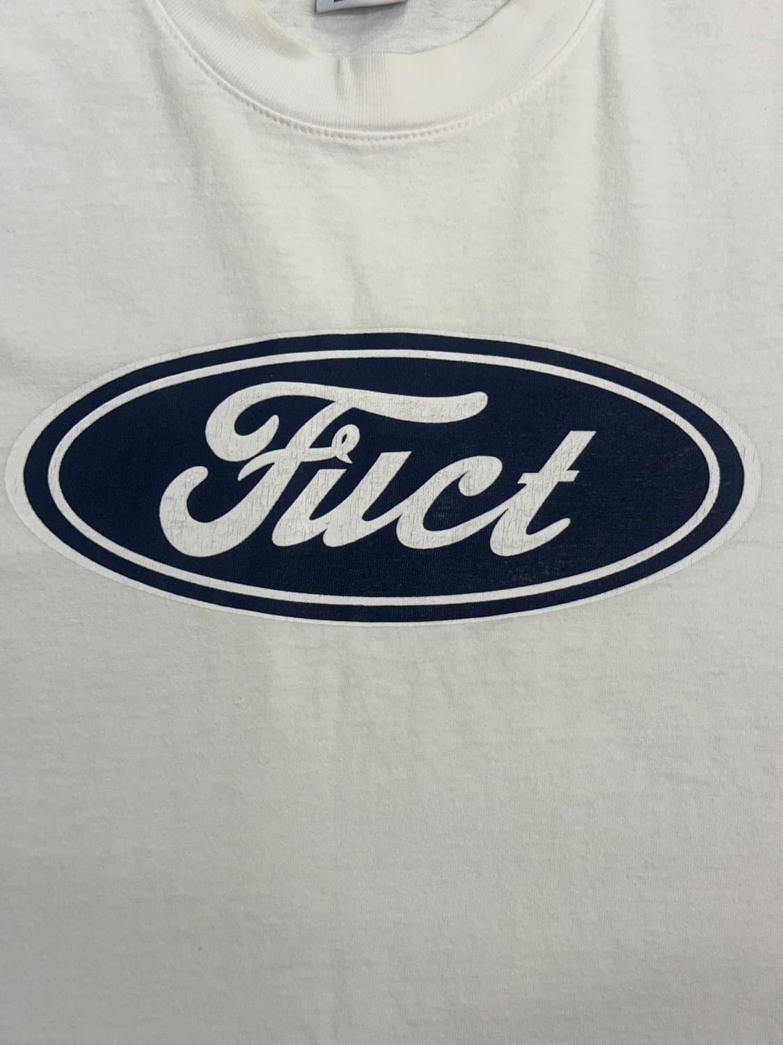 FUCT 오발 로고 티셔츠 XL 상품이미지4
