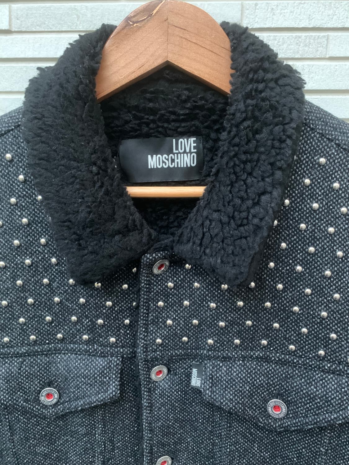 Moschino 모스키노 스터드 디테일 자켓 상품이미지2