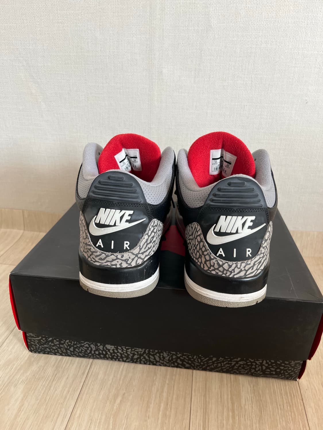 조던3 블랙시멘트 2018 상품이미지2