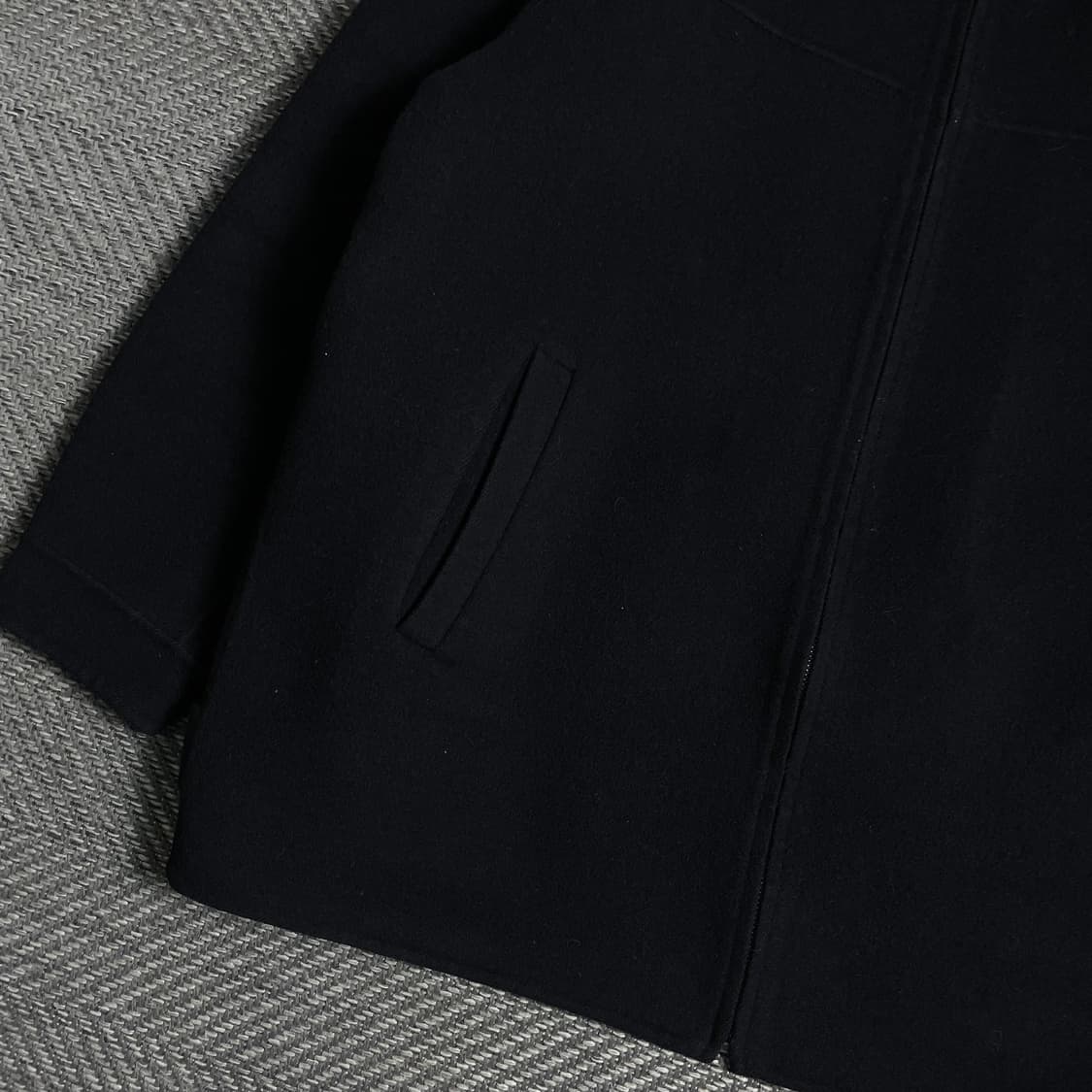 Galaxy 미니멀 울 캐시미어 혼방 베이직 블루종 자켓 y 4939 상품이미지4