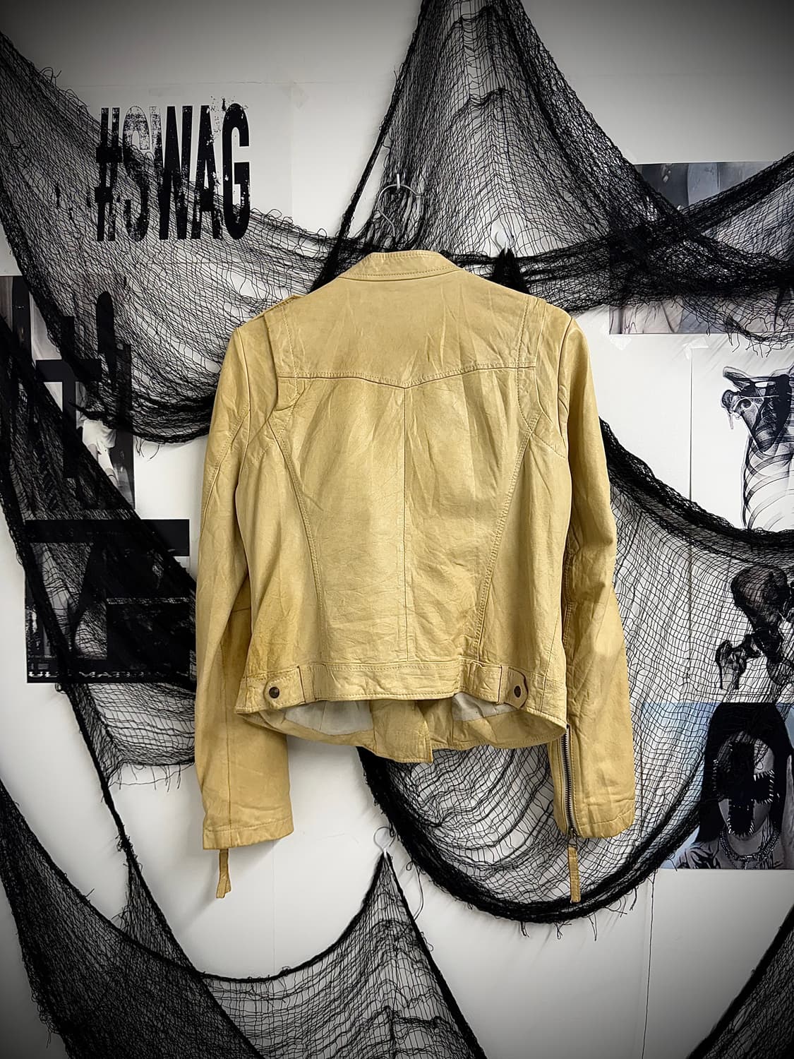 G.O.A vintage leather jacket 상품이미지6