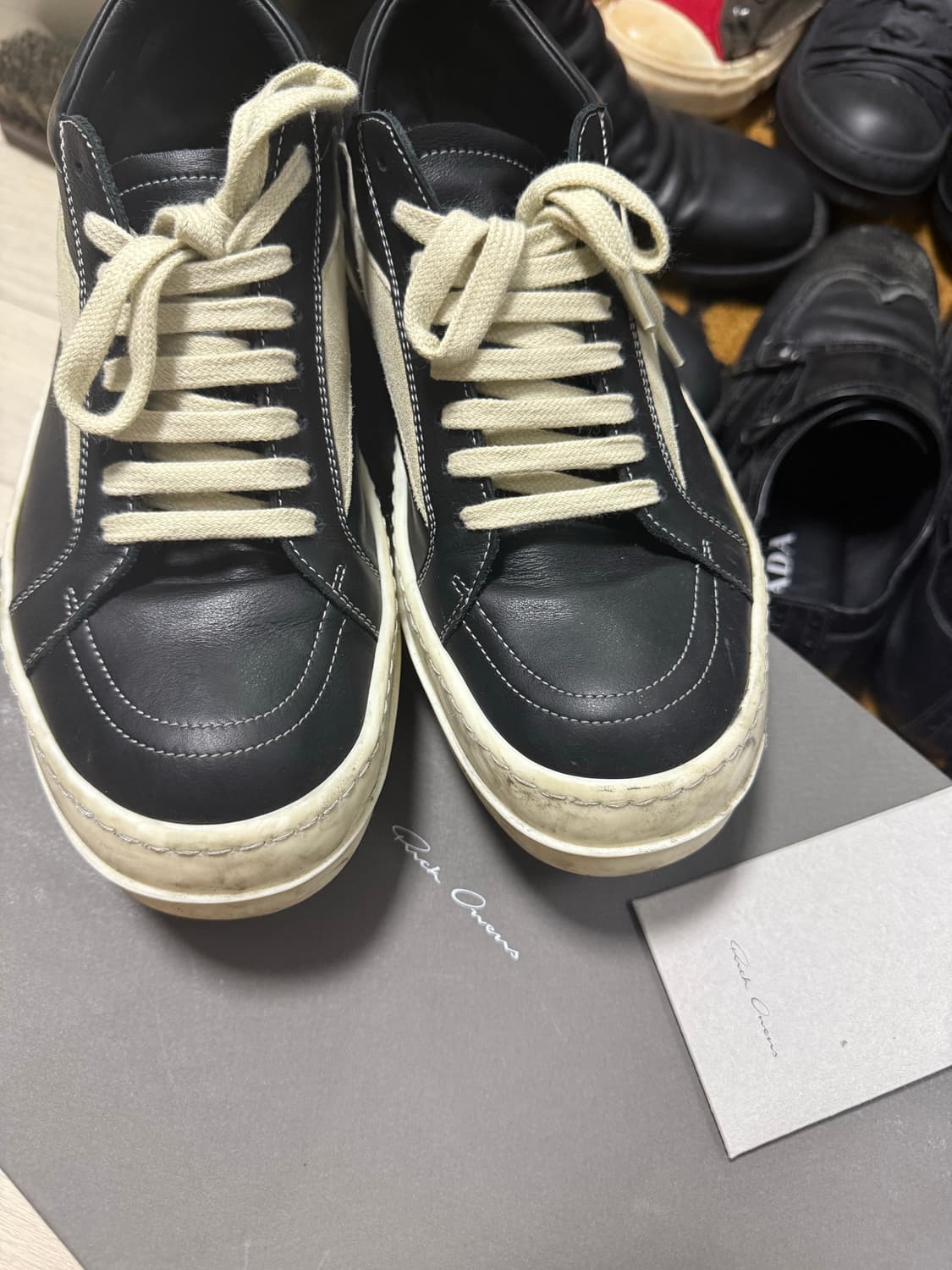 릭오웬스 반스 레더 41 상품이미지2