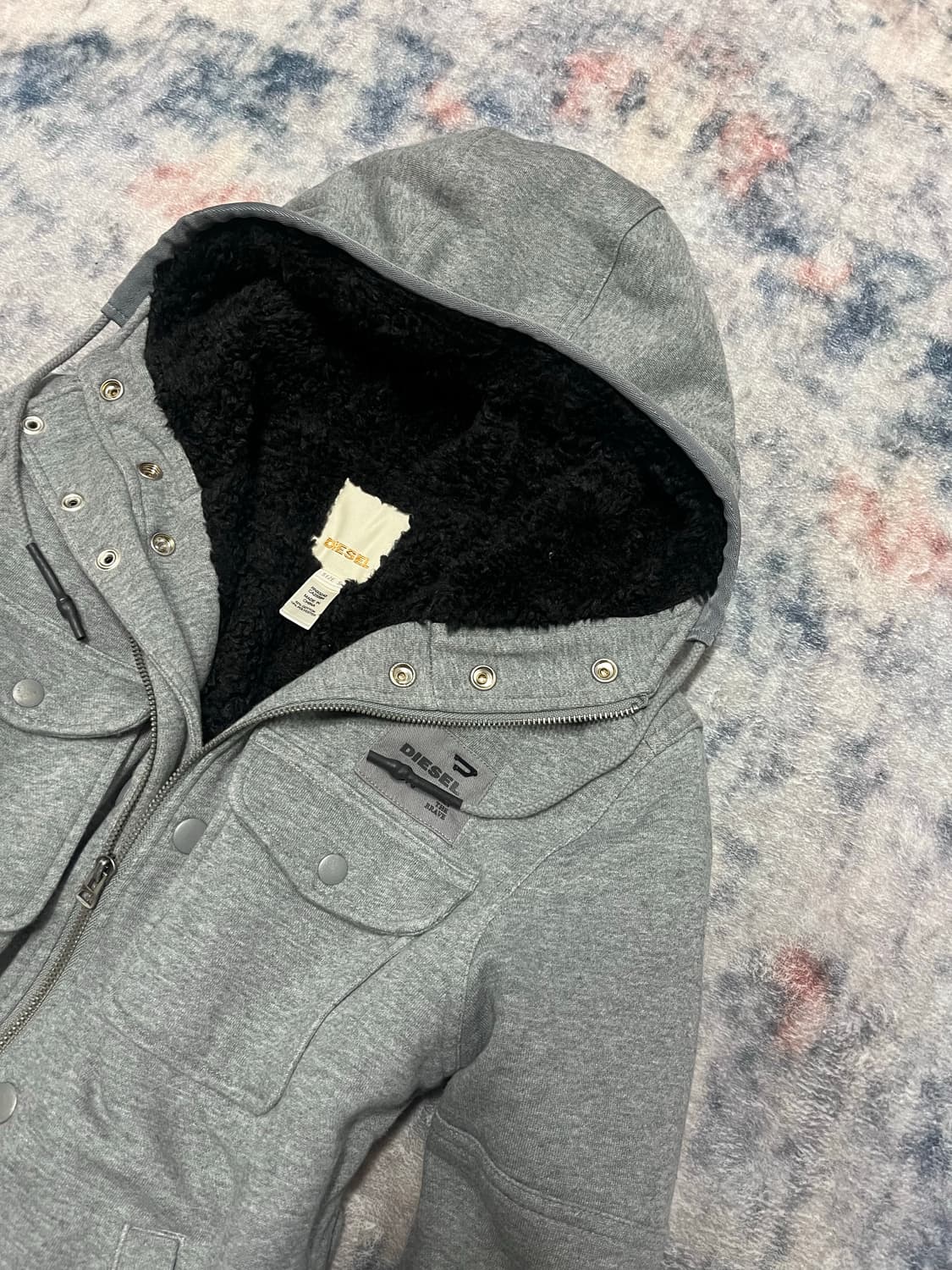 Diesel 00s fur liner hood jacket 상품이미지3