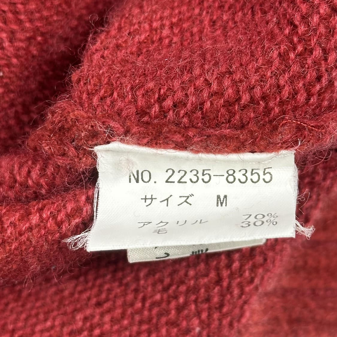 폴로 챕스 재팬 클래식 반집업 니트 (M) 상품이미지5