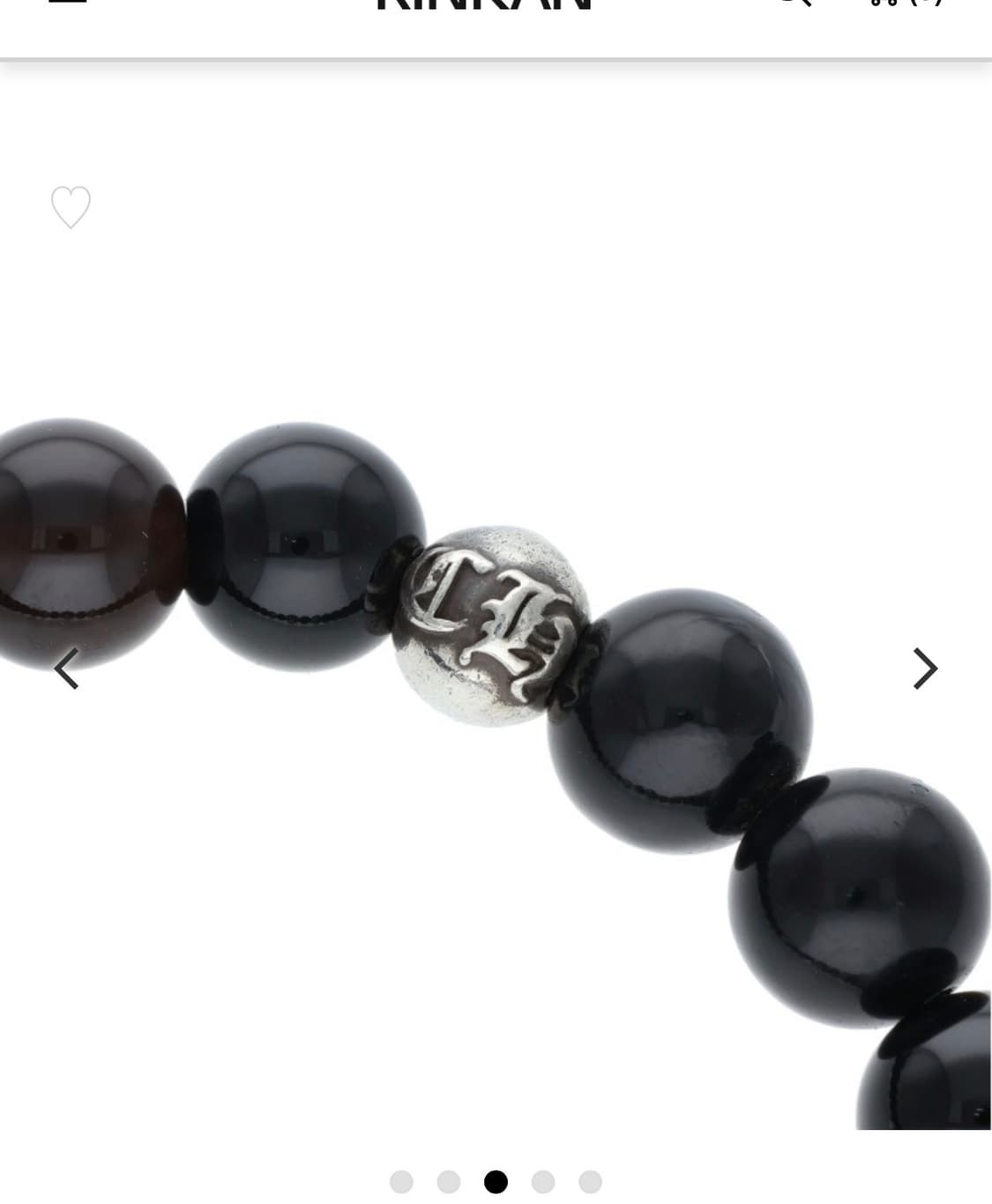 크롬하츠 8mm비즈 팔찌 4볼 상품이미지9