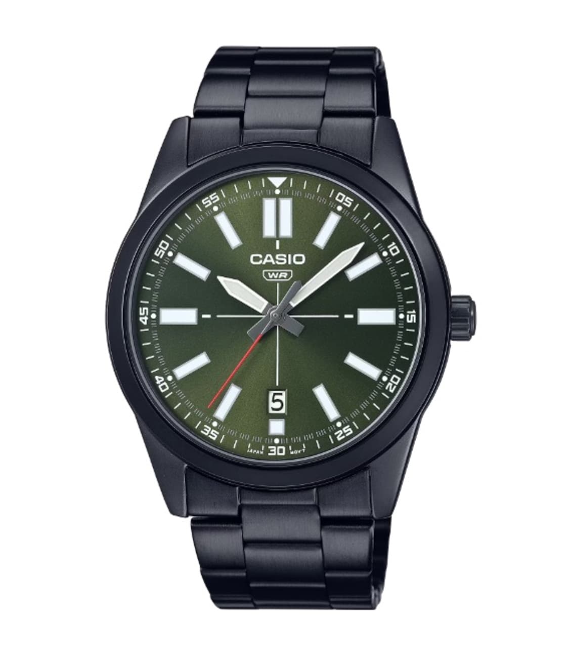 카시오 그린 다이얼 메탈 시계 새상품 mtp-vd02b-3e 상품이미지2