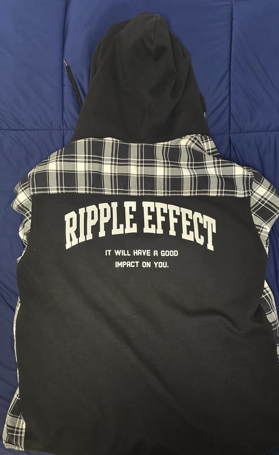 frankstone 프랭크스톤 채크 후드 셔츠 자켓 상품이미지3