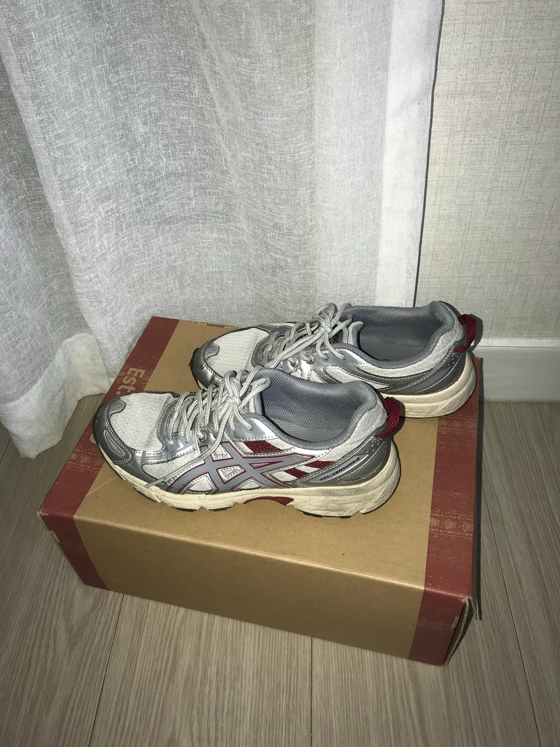 아식스 젤벤쳐 6 글레이셔 그레이 시트락 신발  상품이미지1