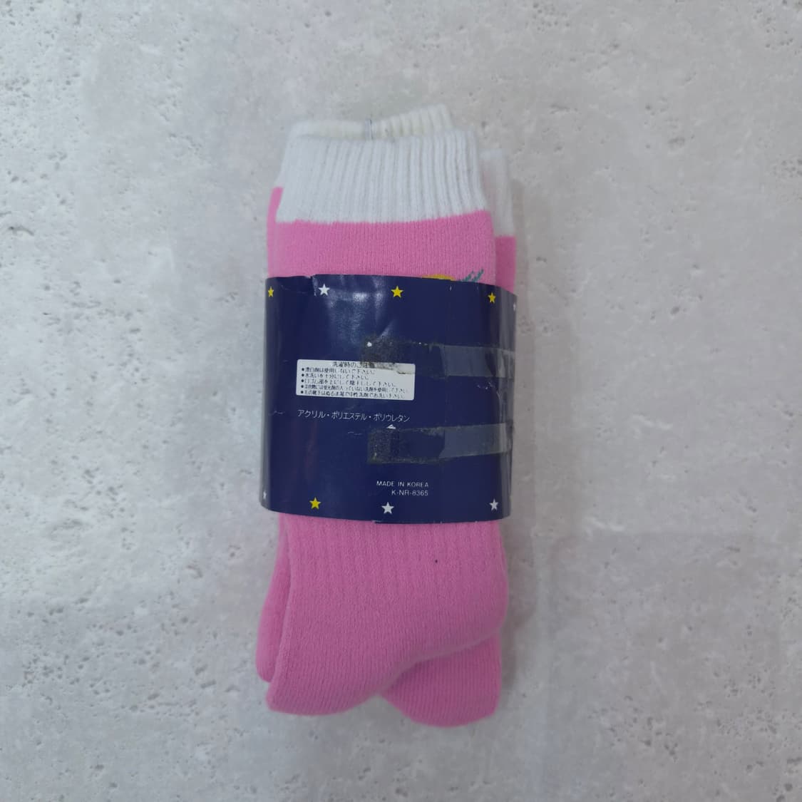 일본제 핑크 스키 캐릭터 겨울 양말 2P 상품이미지6
